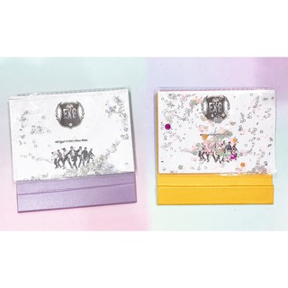Lịch để bàn EXO 2022  kim tuyến size lớn LBKI10 17x21cm có ngày âm