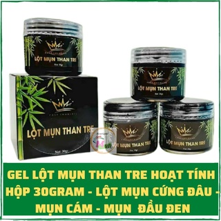 Gel hút mụn đầu đen than tre hoạt tính 30gram