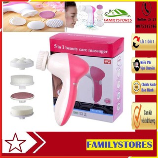 Máy rửa mặt, Máy massage mặt ion 5 in 1 NHẬT BẢN