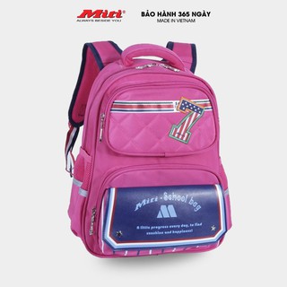 Balo Học Sinh MITI BL1049W Chất Liệu Cao Cấp Trọng Lượng Siêu Nhẹ Nhiều Ngăn Chứa Tiện Dụng