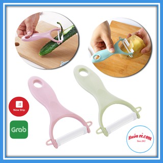Dao Nạo Vỏ Rau Củ, Trái Cây Lưỡi Sứ Đa Năng Tiện Dụng 01038 Buôn Rẻ