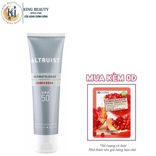 Kem Chống Nắng Cấp Ẩm, Chống Tia UVA Altruist Dermatologist Sunscreen SPF 50 100ml