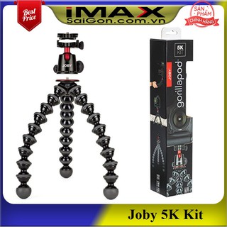 CHÂN XOẮN JOBY GORILLAPOD 5K + ĐẦU BALL (Chính hãng Hoằng Quân phân phối)