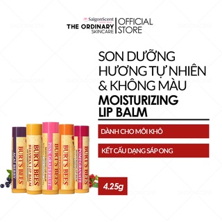 Son dưỡng môi không màu Burt's Bee's / Có hương ( 4.25g )