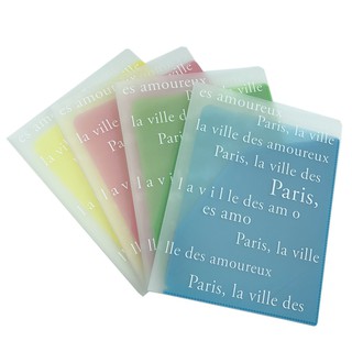 Double A Bìa hồ sơ nhiều ngăn thiết kế kiểu Paris