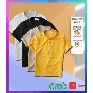 Áo đũi nam cổ bẻ Sơ mi đũi Áo có cổ Thời Trang Cao Cấp AC92 - TrongTanFashion