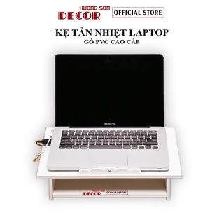 Giá đỡ laptop tản nhiệt kệ để máy tính sang trọng chất liệu cao cấp KLT 02