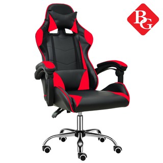 BG Ghế văn phòng chơi game cao cấp chân xoay ngã 135 độ Thái Lan Mẫu E02N