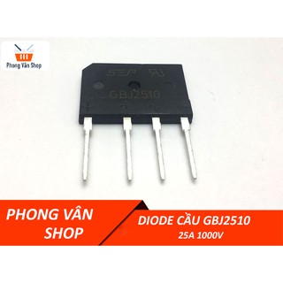 Diode cầu GBJ2510 1000v 25a - Diot chỉnh lưu