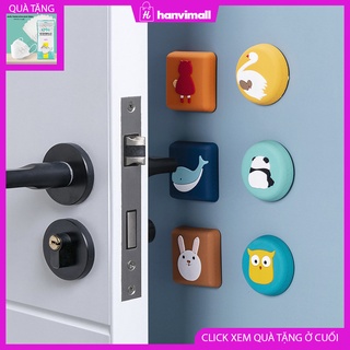 Dụng cụ chống va đập tường + Chống ồn (1 set 4 cái)