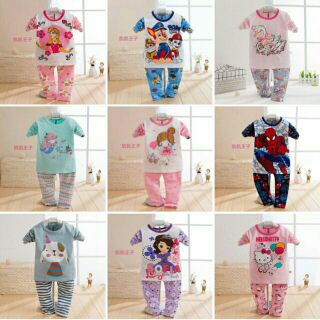 Sét 4 Bộ cotton xuất hàn Quảng châu cho bé trai bé gái
