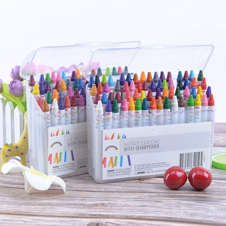 [FREESHIP❤️]Hộp bút màu sáp 64 chi tiết cho bé thoả sức sáng tạo