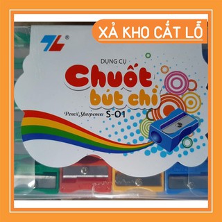 Hộp 40 chiếc gọt bút chì/ chuốt bút chì Thiên Long S01