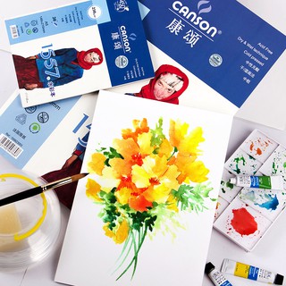 Giấy Vẽ Màu Nước Canson