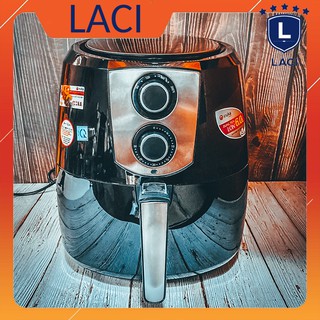 Nồi chiên không dầu Iruka Japan I67 Dung Tích 6L Công Suất 1800W Chất Liệu Nhựa PP Đảm Bảo An Toàn Sức Khỏe