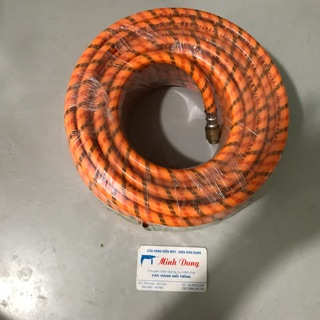 Ống rửa xe PVC áp lực cao phi 8.5mm có gắn zắc co