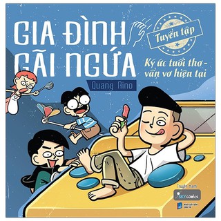 Truyện tranh - Gia đình gãi ngứa (Tặng kèm móc khóa, postcard, bookmark)