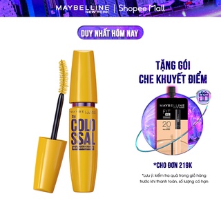 Mascara Dưỡng Mi Collagen Dày gấp 10 lần Maybelline New York Colossal Không Lem 9.2ml