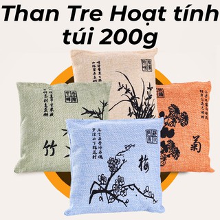 Túi than tre hoạt tính khử mùi ô tô, túi khử mùi ô tô, tủ, nhà cửa, đảm bảo an toàn sức khoẻ