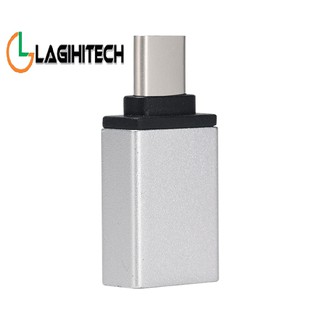 *LAGIHITECH* Đầu Chuyển USB Type C To USB 3.0 Female ( UC-358 ) - Màu Bạc