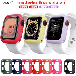 Ốp Silicone Mềm Bảo Vệ Cho Đồng Hồ apple watch 40mm 44mm 38mm 42mm iwatch series se 6 5 4 3 2 1