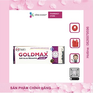 Gold max - Da mịn màng, tươi sáng tuýp 15gr