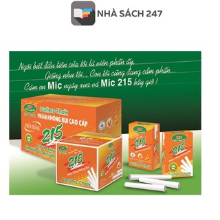 Phấn trắng 100 Viên không bụi MIC mẫu mã đẹp, màu trắng. Loại phấn được giáo viên và học sinh tin dùng nhất Việt Nam