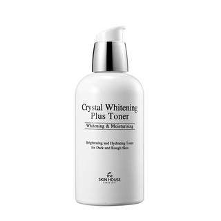 Nước hoa hồng giúp làm trắng da và mờ vết nám crystal the skin house whitening plus toner
