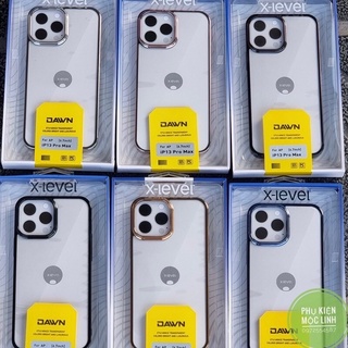 [𝘾𝙝𝙞́𝙣𝙝 𝙃𝙖̃𝙣𝙜] Ốp lưng XLEVEL dành cho iphone 13 | 13 Pro | 13 Pro Max trong cứng viền si màu theo máy chống ố khoe lưng
