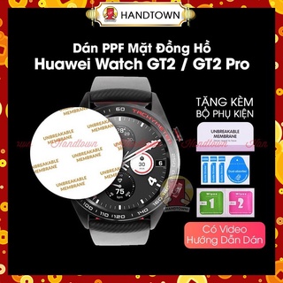 Combo 2 Miếng Dán Màn Hình Mặt Trước PPF Dành Cho Huawei Watch GT2 / GT 2 Pro / GT2 GT3 GT 3 Pro Runner 42 46 mm