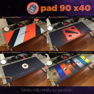 Lót Chuột Cỡ Lớn ( 90x40 ) - PAD Chuột BIGSIZE - Bo viền - độ dày 2mm - mặt hình in chi tiết
