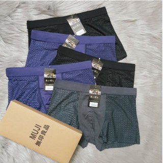 QUẦN LÓT NAM BOXER ĐÙI THÔNG HƠI CAO CẤP
