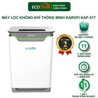 [Mã ELHA22 giảm 5% đơn 300K] Máy Lọc Không Khí Trong Phòng KAROFI KAP-317
