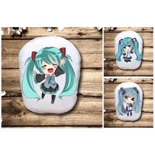 Gấu ôm anime Hatsune MiKu 2 mặt ảnh
