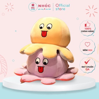 Gấu Bông Bạch Tuộc Cảm Xúc Mặt Troll Vui Nhộn Lông Mịn Bông Mềm Hàng Cao Cấp Size Lớn Nhiều Màu TC - NHÓC