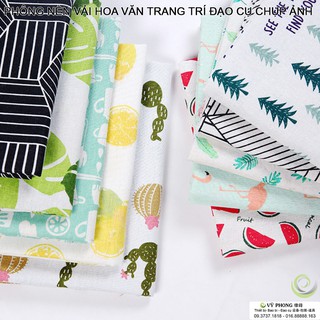 PHÔNG NỀN VẢI 50x50cm HOA VĂN TRANG TRÍ ĐẠO CỤ CHỤP ẢNH KC50x50CM