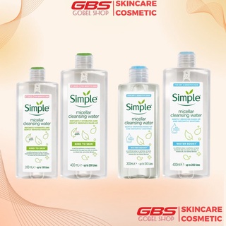 Nước Tẩy Trang Simple Kind To Skin Micellar Cleansing Water