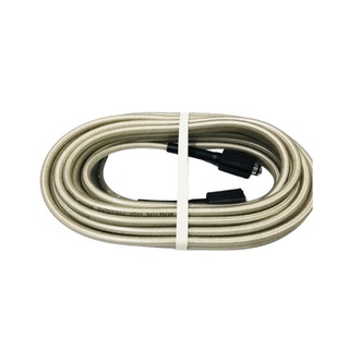 Dây cho máy xịt rửa xe áp lực loại bố trắng dài 10mét (2 đầu ren 22mm) Bigtools 9001915