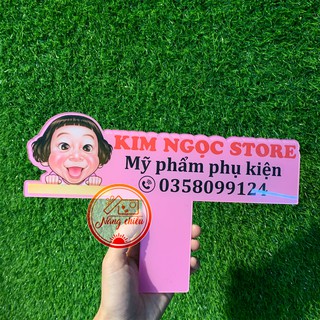 Bảng mica tay cầm chụp ảnh sản phẩm - Dụng cụ chống trộm ảnh hiệu quả nhất trong bán hàng online