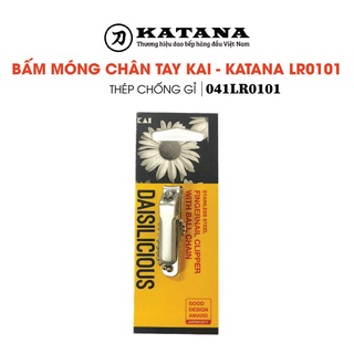 Bấm móng chân, tay thép chống gỉ KAI - KATANA LR0101