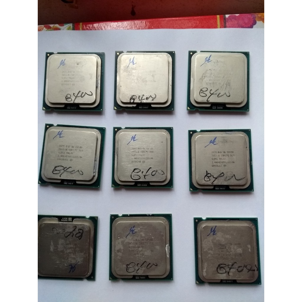 Chip máy tính E8400 = 120k