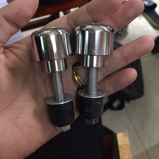 Gù gắn ghi đông Wave inox đặc.