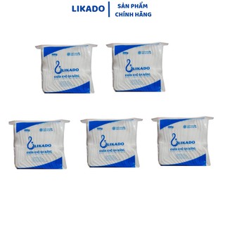 Khăn vải khô đa năng likado 400g cho bé kích thước (20*22cm) 200 tờ (MUA 5 TẶNG 1)