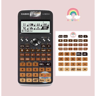 Miếng dán bàn phím máy tính casio 580