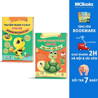 Sách - Combo Truyện Tranh Tư Duy Cho Bé
