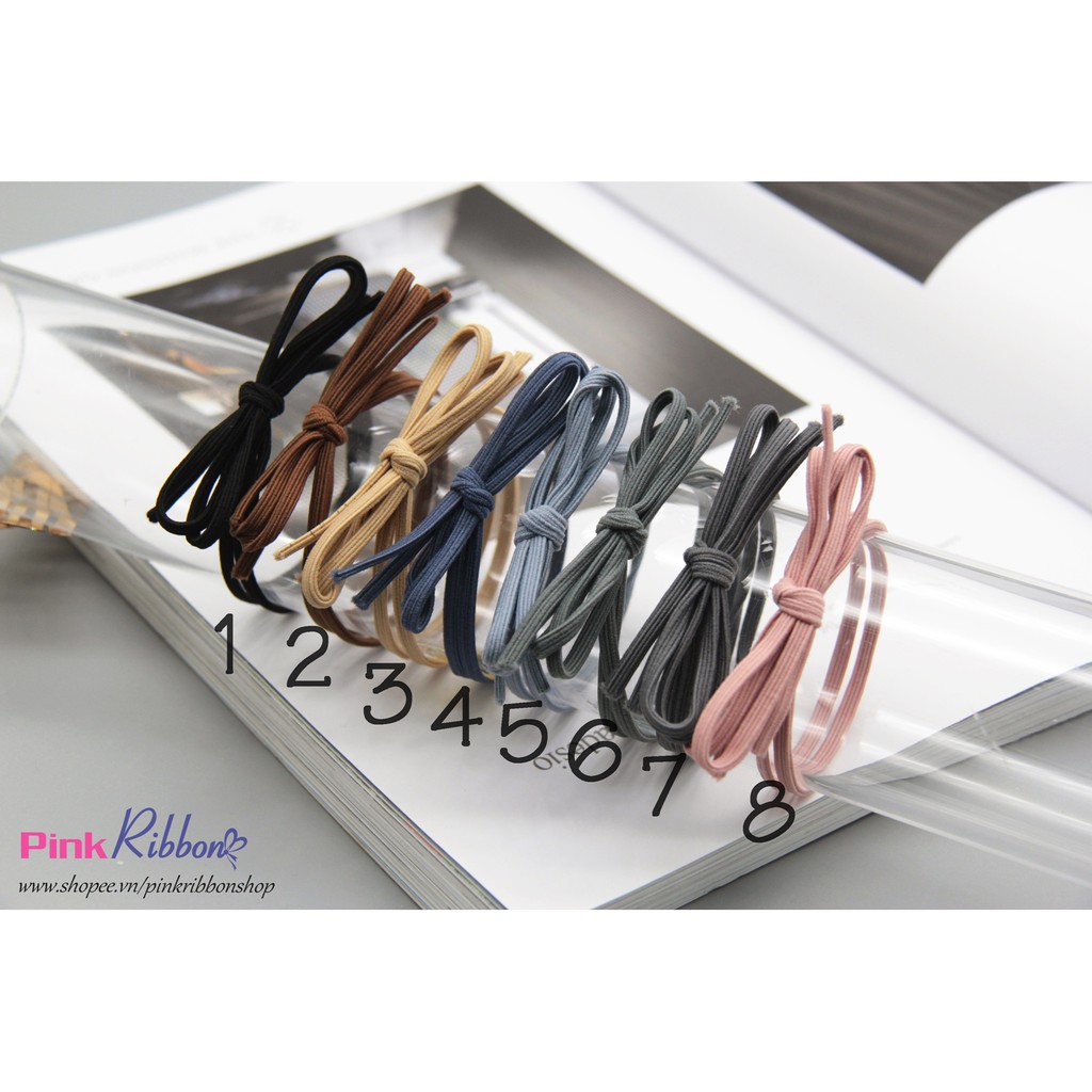 Chun Buộc  tóc đôi buộc nơ - SET 5C