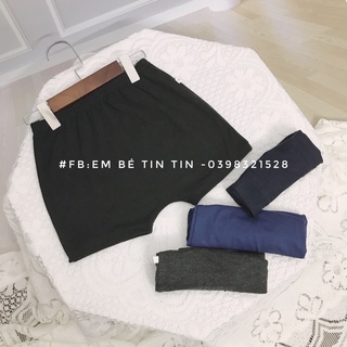 Quần đùi đũng rộng cho bé ( mẫu trơn size 5 đến 16kg)
