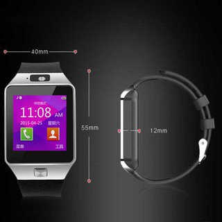 Đồng hồ thông minh Smart Watch Uwatch DZ09 mặt vuông dây đeo mềm mại Bán lẻ giá sỉ
