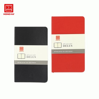 Sổ bìa da 200 trang Hồng Hà Delus NS D3 4590