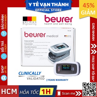✅ [CHÍNH HÃNG] Máy Đo Nồng Độ Oxy (SPO2) Và Nhịp Tim Beurer PO35 | Nhập Khẩu Đức -VT0687